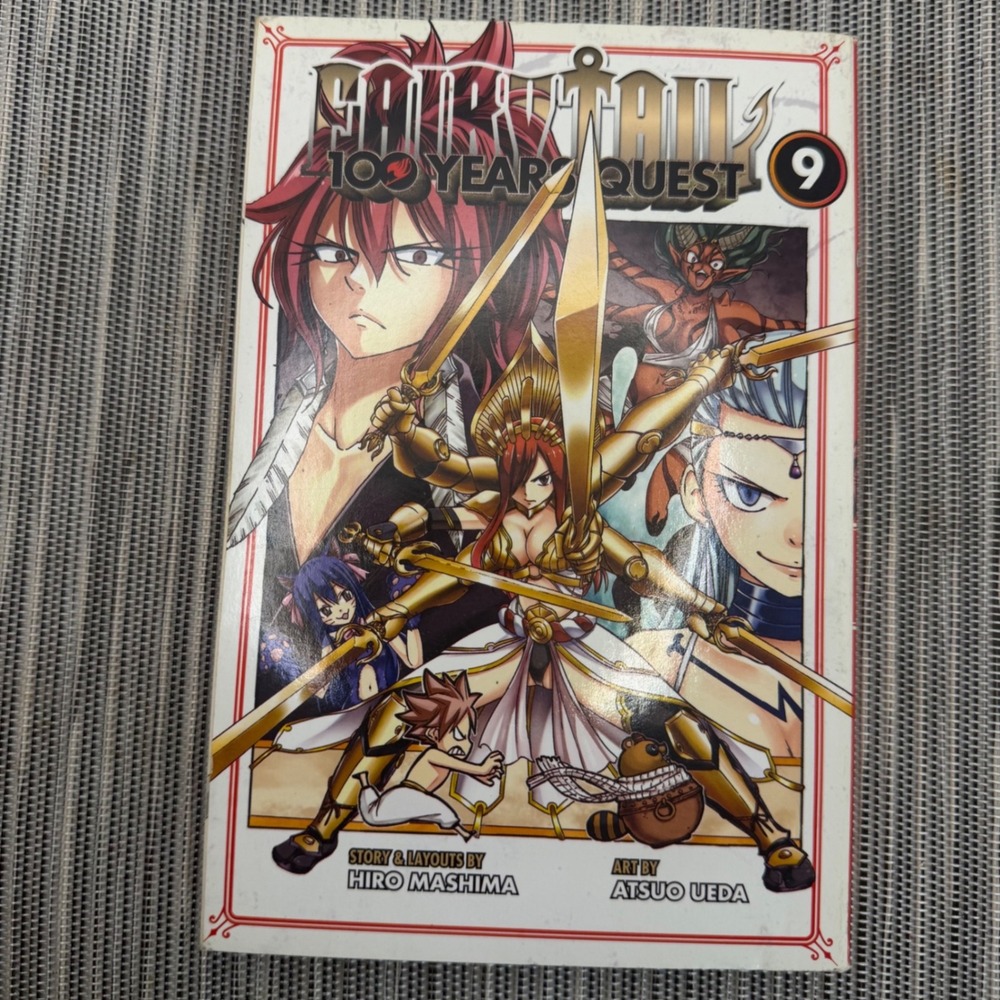 Fairy Tail 100 Years Quest Vol 9 Manga Hiro Mashima Kodansha English Paperback